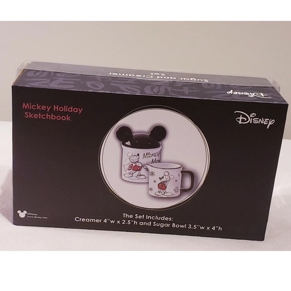 DISNEY Sketchbook Sugar and Cream Set Mickey Mouse - Picture 2 of 3